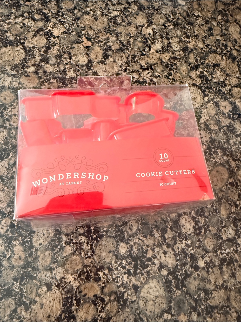 Wondershop Red Holiday Cookie Cutter Set
